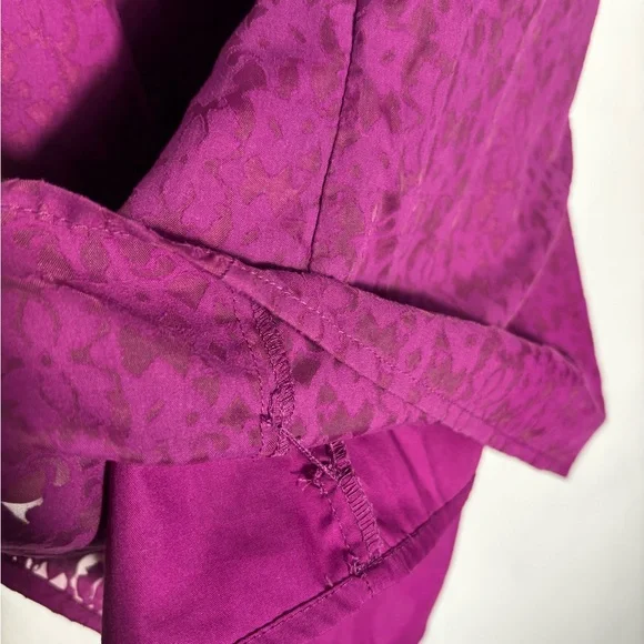 Merona Magenta Layered Blouse - size XL - Picture 3 of 10